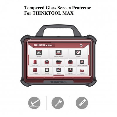 Tempered Glass Screen Protector for THINKTOOL MAX Scan Tool